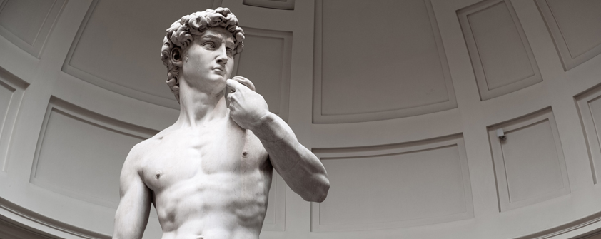 Image of statue of David by Michelangelo